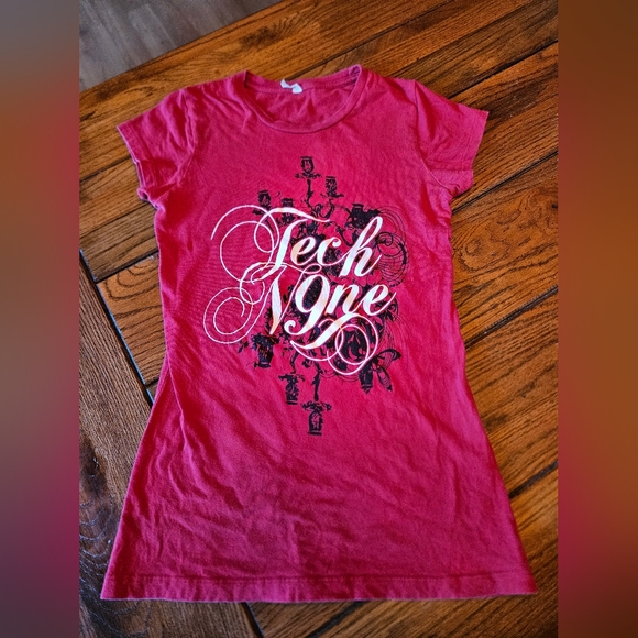 Tech N9ne Strange Music Tshirt Ladies Small - Picture 1 of 6